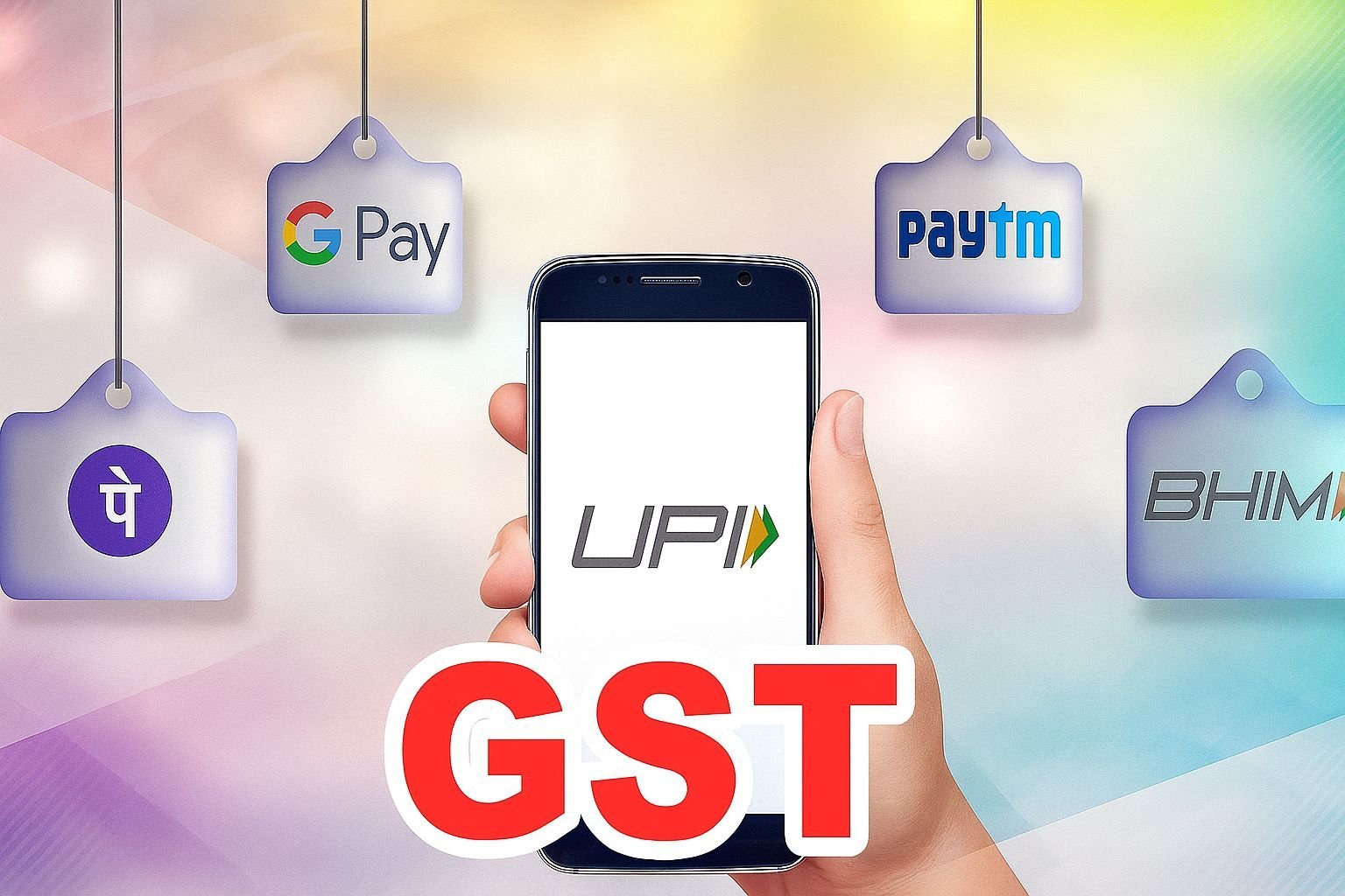 యూపీఐ చెల్లింపులపై జీఎస్టీ లేదు: కేంద్రం నుంచి స్పష్టత