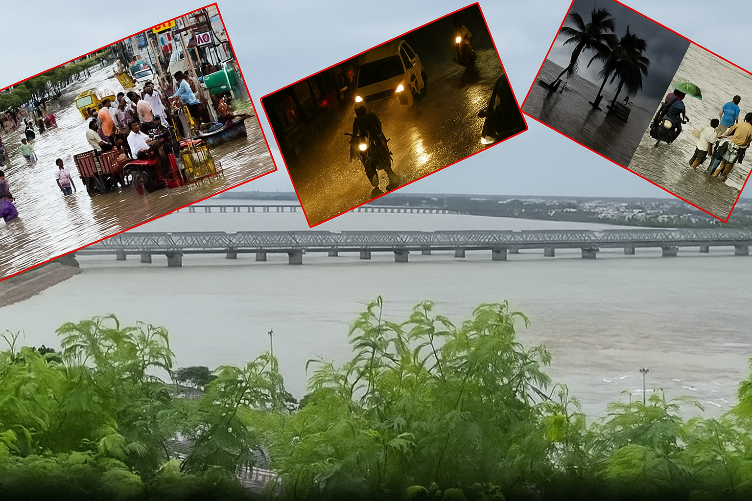 ఏపీ వరదలు | కృష్ణా–గోదావరిలో ఉగ్రరూపం, రెండో ప్రమాద హెచ్చరిక