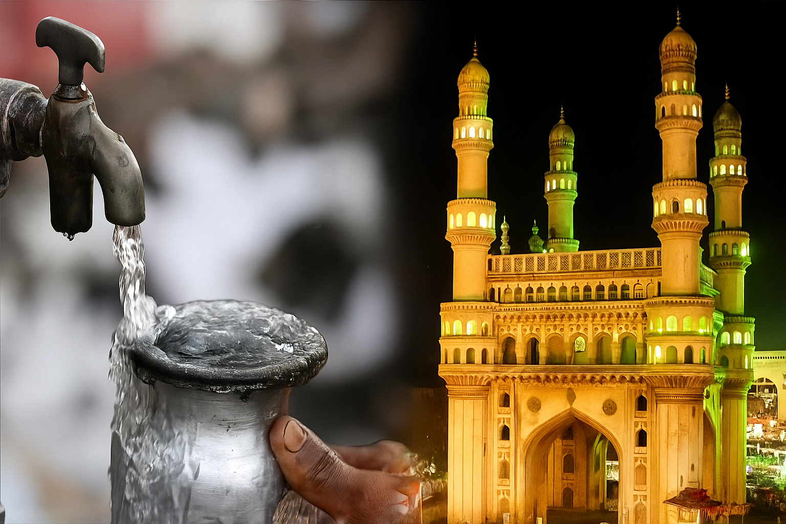 హైదరాబాద్‌లో 24 గంటల నీటి సరఫరా అంతరాయం: మంజీరా ఫేజ్-2 పైప్‌లైన్ మరమ్మతులు