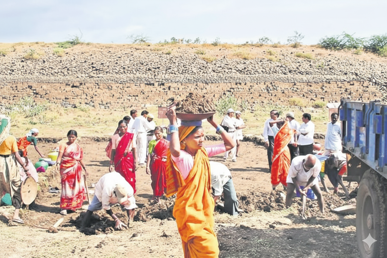 ఉపాధి హామీ కూలీలకు శుభవార్త – కేంద్రం మేటీరియల్ కాంపోనెంట్ కోసం నిధులు విడుదల
